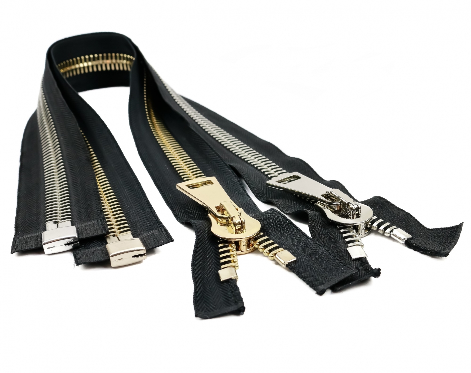 Fermoare Metalice la Bucata Metal Zippers by Piece 