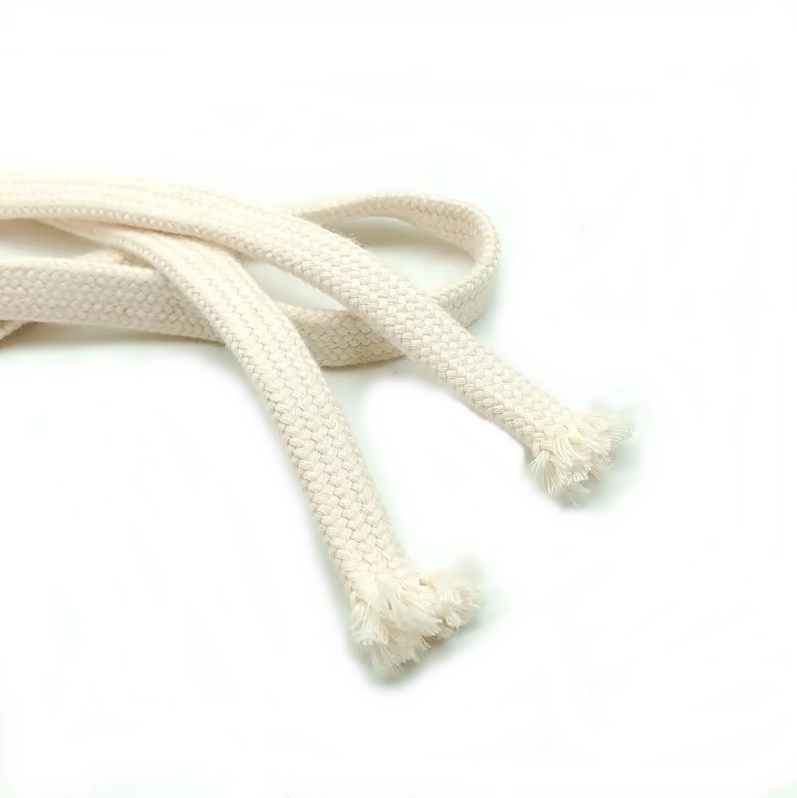 Snur Siret Bumbac Flat Cotton Cord 