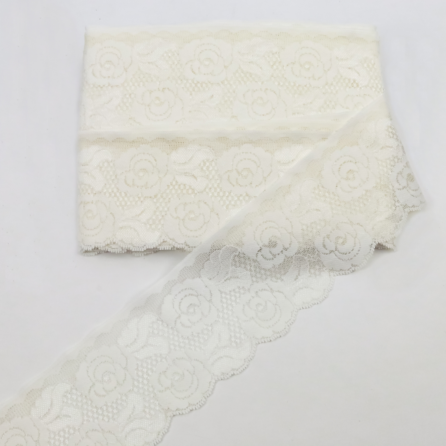 Dantela Elastica, latime 80 mm (10 m/rola)Cod: 21816 - 6