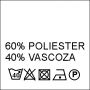 Composition Labels 60% Polyester and 40% Viscose (1000 pcs/pack)  - 1