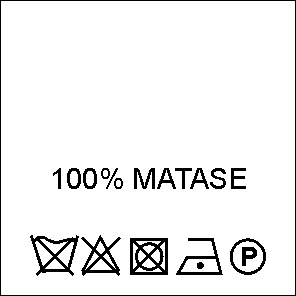 Etichete Compozitie 100% MATASE (1000 bucati/pachet)