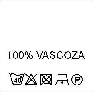 Composition Labels 100% Viscose (1000 pcs/pack) 