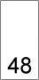 Etichete Marimi Imprimate - Marimea 48 (1000 bucati/pachet) - 1