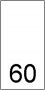 Etichete Marimi Imprimate - Marimea 60 (1000 bucati/pachet) - 1