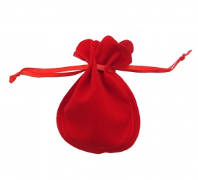 Cutiute de Cadou si Prezentare Saculet din catifea cu snur (12 bucati/set)