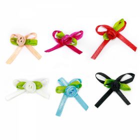 Garmet Application  - Sew-On Bow, length 3.5 cm (100 pcs/pack)