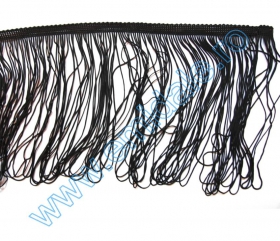 - Black Fringe, width 20 cm (1 meter)Code: FRANJ-8