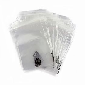 Plastic Bags (with zipper; with/without adhesive) - Zipper Bags, Size 40x60 mm (500 pcs/pack)