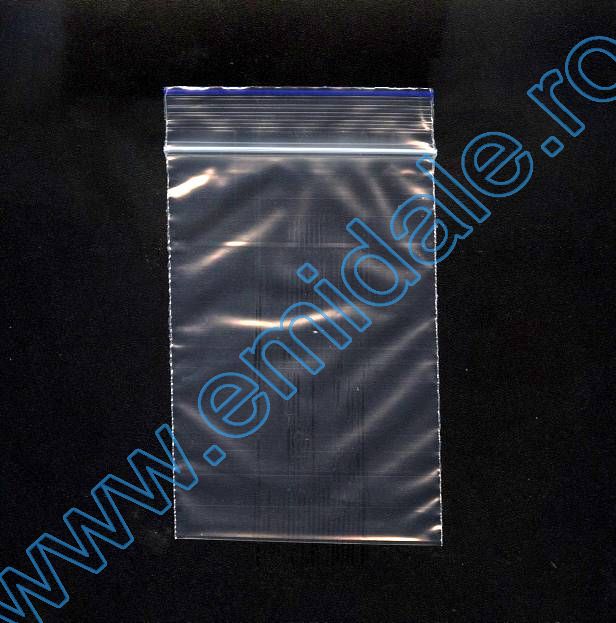Pungi din Plastic cu Fermoar 100x140 mm (100 buc/pachet) - 2