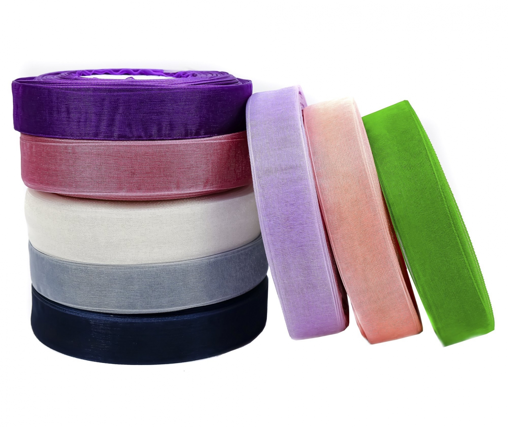 6 mm Organza Ribbon (274.32 m/roll)