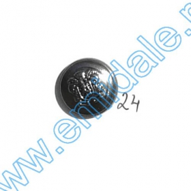 Nasture Plastic Metalizat JU049, Marime 28, Argintiu (100 buc/punga) Nasturi A244, Marimea 24 (100 buc/pachet)