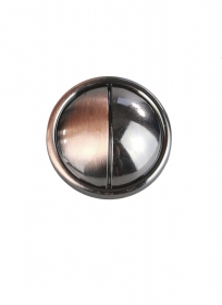 Metalized Plastic Buttons ABH024-4, Size 36 (144 pcs/pack)  - Buttons A587, Size 48 (100 pcs/pack)