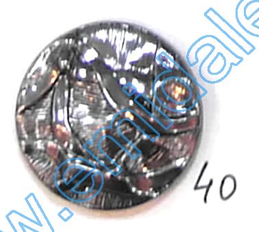 Nasturi A832, Marime 40, Argintii Inchis (100 buc/pachet) 