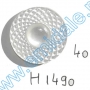 Buttons H1490/40 (100 pcs/pack)  - 1