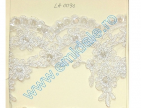 Dantela 0620-6158 (15 yards/rola) Dantela LA0090 (14 yards/rola) Alb