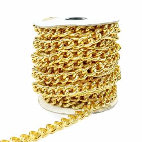  Lanturi decorative metalice - Lant Ornamental Auriu (10 m/rola)  Cod: L857