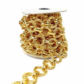 Lant Ornamental (10 m/rola) Cod: L922 - Lant Ornamental 28 mm (5 m/rola) Culoare: Auriu