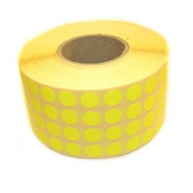 Priceing Guns, Adhesive Rolls and Ink Pad - Adhesive Dots 10x10 (17320 dots/roll) Yellow