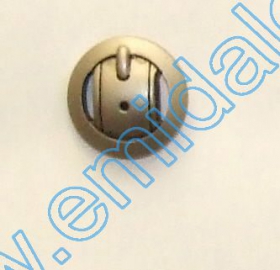 Nasture Plastic Metalizat JU798, Marime 24 (100 buc/pachet) Nasturi Plastic Metalizati JU1318, Marime 24, Argintiu Mat (100 buc/pachet)
