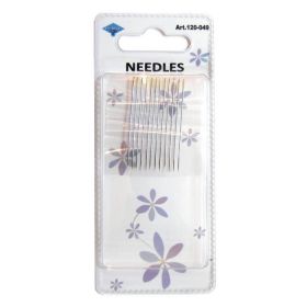 Big Eye Beading Needle, Lenght: 10 cm (5 pcs/pack)Code: 020775 - Sewing Needles (10 sets/box), Code: 120-049 