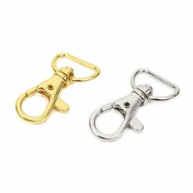 Metal Ring Shaped Carabiner, 25 mm (10 pcs/pack)Code: 800971 - Metal Swivel Eye Snap Hook, 14 mm (50 pcs/pack)