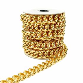  Lanturi decorative metalice - Lant Ornamental Auriu  (10 m/rola) Cod: L5004