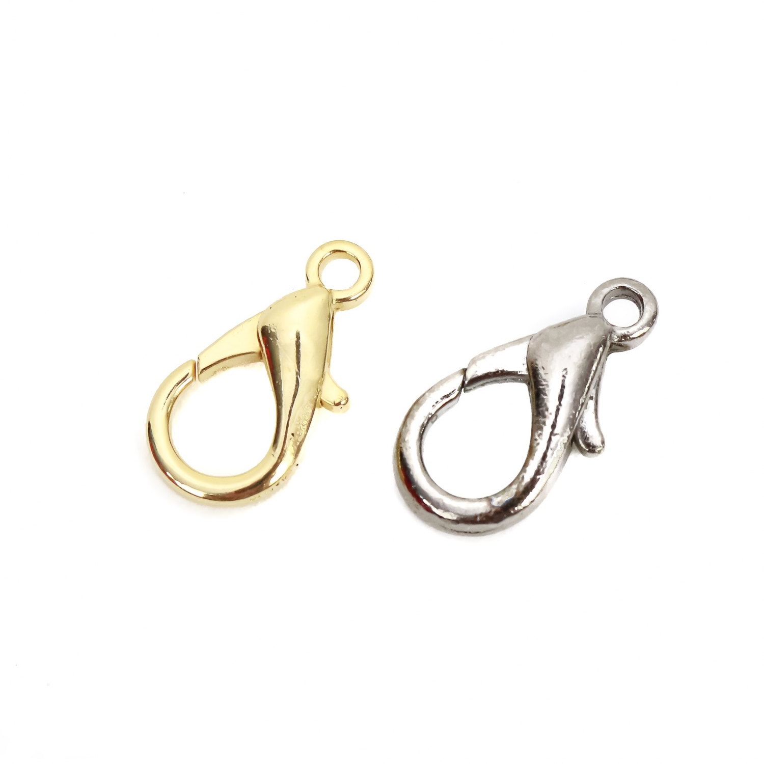 Lobster Claw Clasps, lenght 20 mm (100 pcs/bag)