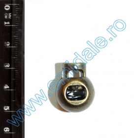 Capete de Snur, Transparent, Alb, Negru (200 bucati/set) Cod: 0305-3646 - Opritori Metalizati (500 bucati/set) Cod: W017-1054