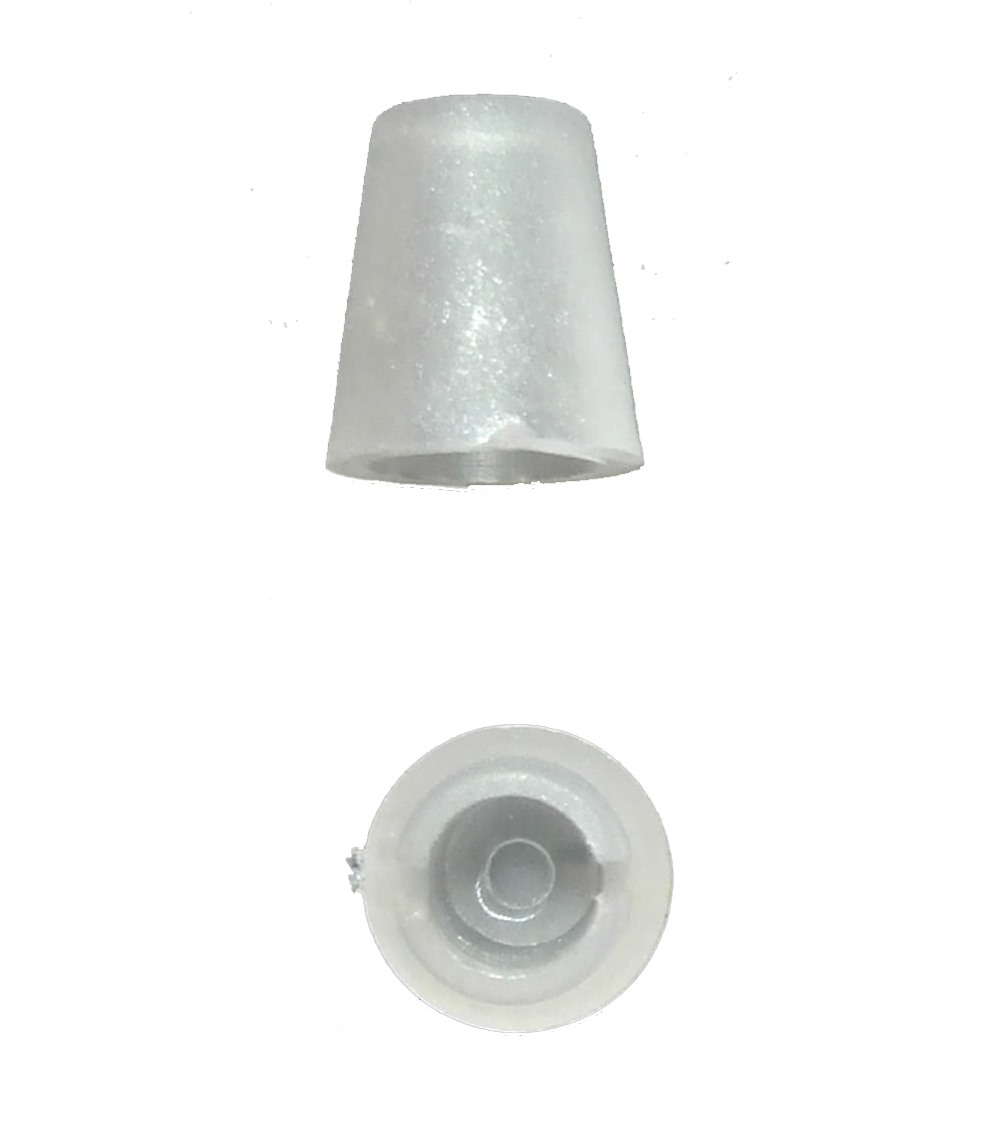 Capete de Snur, Transparent, Alb, Negru (200 bucati/set) Cod: 0305-3646 - 8