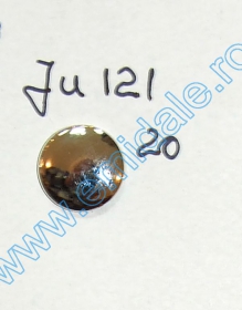Nasturi cu Picior Nasturi cu Picior JU121, Marimea 20, Argintii (100 buc/pachet)