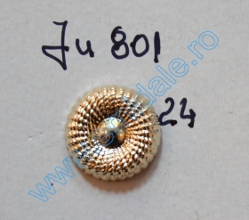 Nasturi cu Picior S636, Marimea 36 (100 buc/pachet) Nasturi cu Picior JU801, Marimea 24, Aurii (100 buc/pachet)