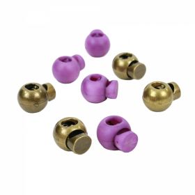 Capete Snur, 23x21 mm (10 bucati/pachet) Cod: 780652 - Opritori Snur, (200 bucati/punga) Cod: 0305-3129-BRASS