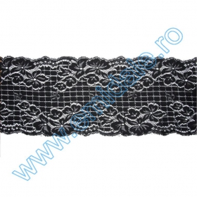 Dantela 0620-6158 (15 yards/rola) Dantela 7898 (10 m/rola) Neagra