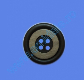 2 Holes Buttons 0312-0092/44 (100 pcs/pack) - 4 Holes Buttons 0313-1393/44 (100 pcs/pack) Color: Black