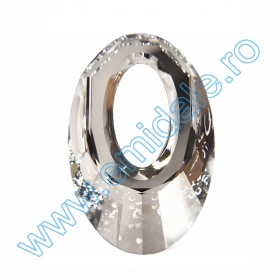 Swarovski Elements - 6673-MM18 (48 bucati/pachet) Culoare: Tanzanite Swarovski Elements - 6040 (6 bucati/pachet) Culoare: Crystal Silver Night