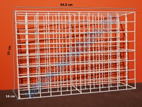 Prezentare Stand Metalic pentru Tuburi Plastic Nasturi (fara tuburi)