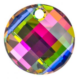 Nasturi Swarovski, 32 mm, Culoare: Crystal (1 bucata)Cod: 3024 Pandantiv Swarovski, 18 mm, Culoare: Crystal Vitrail Medium (1 bucata)Cod: 6621-MM18
