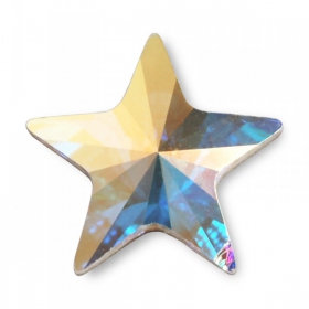 Cristale de Lipit (HotFix) - 2816 Cristale de Lipit 2816, Marime: 5 mm, Culoare: Crystal-AB (720 buc/pachet)