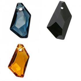 Cristale de Cusut Swarovski, 24x17 mm, Culoare: Crystal (1 bucata)Cod: 3210 - Pandantiv Swarovski, 24 mm, Diferite Culori (1 bucata)Cod: 6670-MM24
