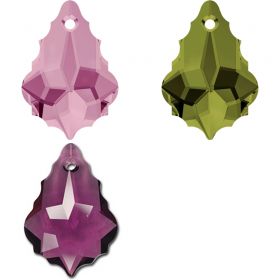 Pandantiv Swarovski, 22 mm, Diferite Culori (1 bucata) Cod: 6106 Pandantiv Swarovski, 22x15 mm, Diferite Culori (1 bucata) Cod: 6090