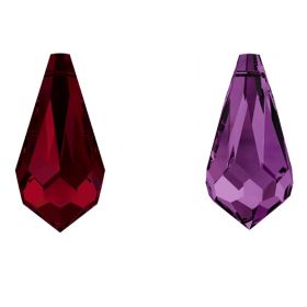 Cristale de Cusut, 10 mm, Culori: Crystal (1 bucata)Cod: 3400 Pandantiv Swarovski, 13x6.5 mm, Diferite Culori (1 bucatat) Cod: 6000