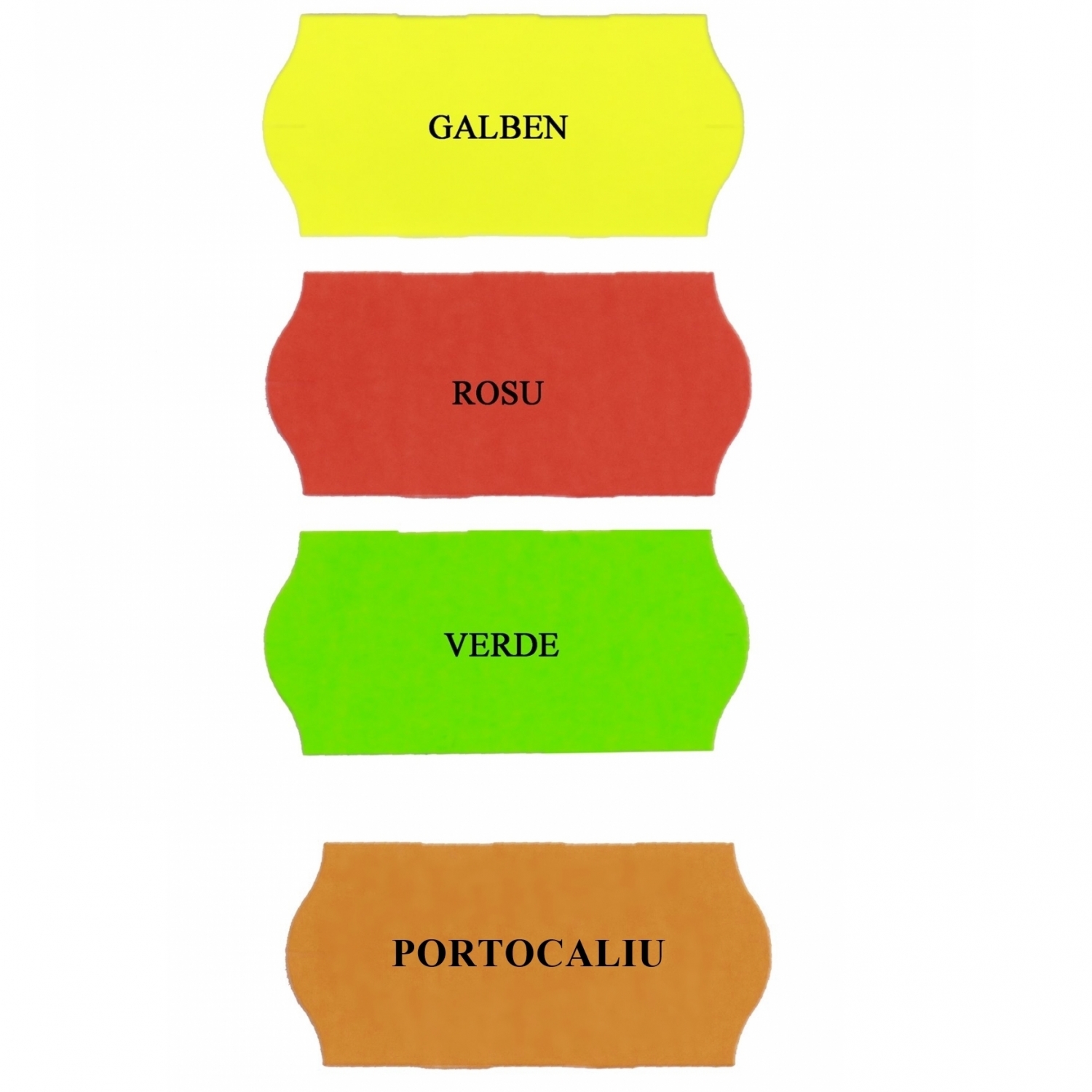 Role Rezerva Marcator C8 (14 role/cutie) Galben, Rosu, Verde - 9