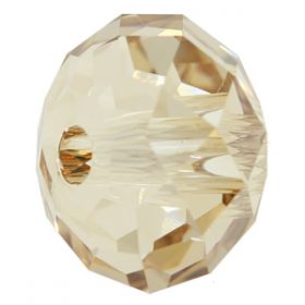 Pandantiv Swarovski, 26x16 mm, Culori: Peridot (1 bucata)Cod: 6735-MM26x16COLOR - Margele Swarovski, 18 mm, Culori: Crystal Golden Shadow (1 bucata)Cod: 5041-MM18