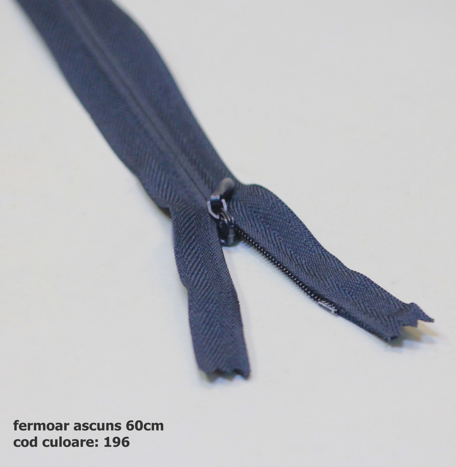 Fermoare Ascunse, Nedetasabile, spira 3 mm, lungime 60 cm (100 bucati/pachet)  - 8