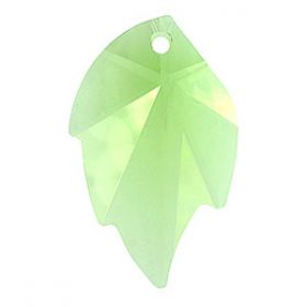 Oferta la 7 Lei + TVA - Pandantiv Swarovski, 26x16 mm, Culori: Peridot (1 bucata)Cod: 6735-MM26x16COLOR