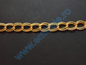 Lant Ornamental 28 mm (10 m/rola) Culoare: Auriu Lant Ornamental (10 m/rola) Culoare: Auriu