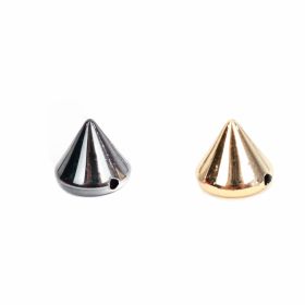 Plastic Sew-on Studs, 9.8 mm, Silver, Gold (100 pcs/pack )  - Plastic Sew-on Studs, 8.5 mm, Gold (100 pcs/pack ) 