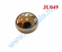Nasture Plastic Metalizat JU049, Marime 18, Auriu (100 buc/punga)  - 1