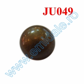 Nasturi Plastic Metalizati JU882, Marime 34, Aurii (100 buc/pachet)  - Nasture Plastic Metalizat JU049, Marime 24, Antic Brass (100 buc/punga) 