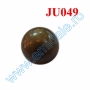 Nasture Plastic Metalizat JU049, Marime 24, Antic Brass (100 buc/punga)  - 1